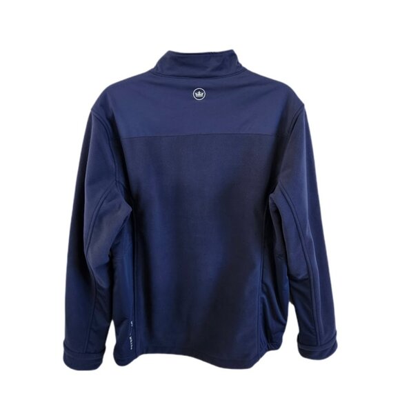 Peter Millar Thermal Block Microfleece Jacket Navy M - Picture 9 of 14